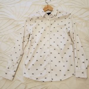 BR Blouse with bows pattern
